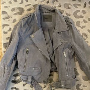 Gray suede BLANK NYC suede jacket